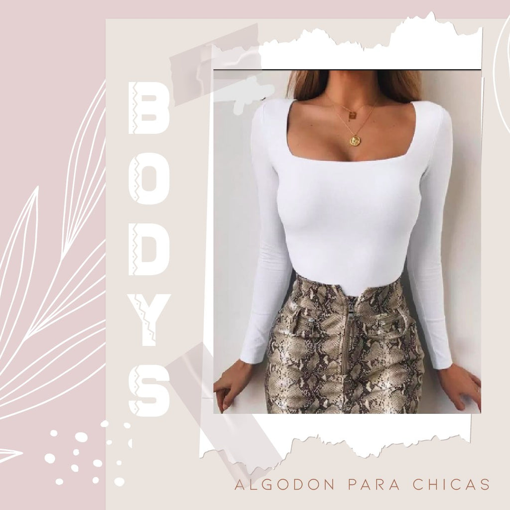 Bodysuit Escote Cuadrado