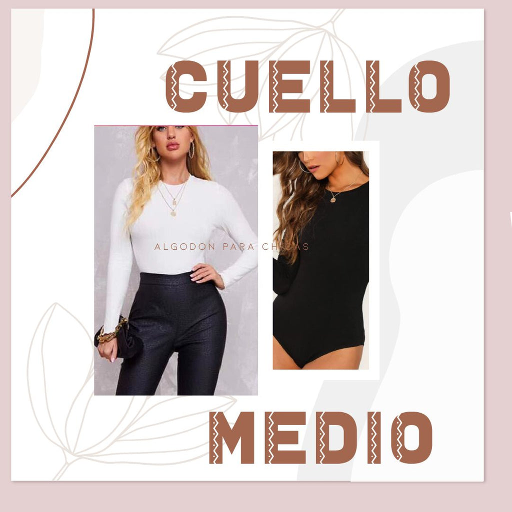 Bodysuit Cuello Medio